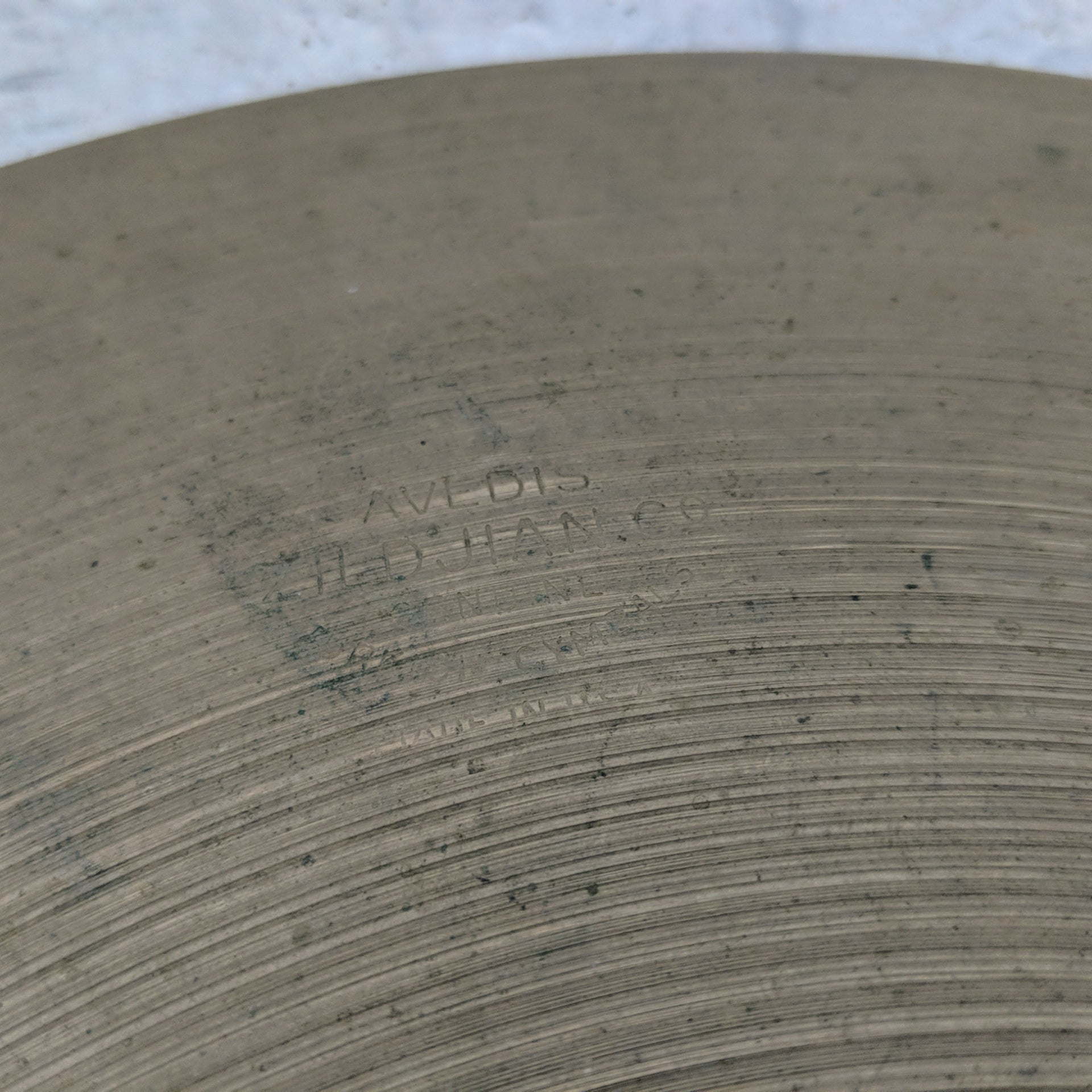 Zildjian Avedis Vintage 1960's 15" Hi Hats (Damaged)