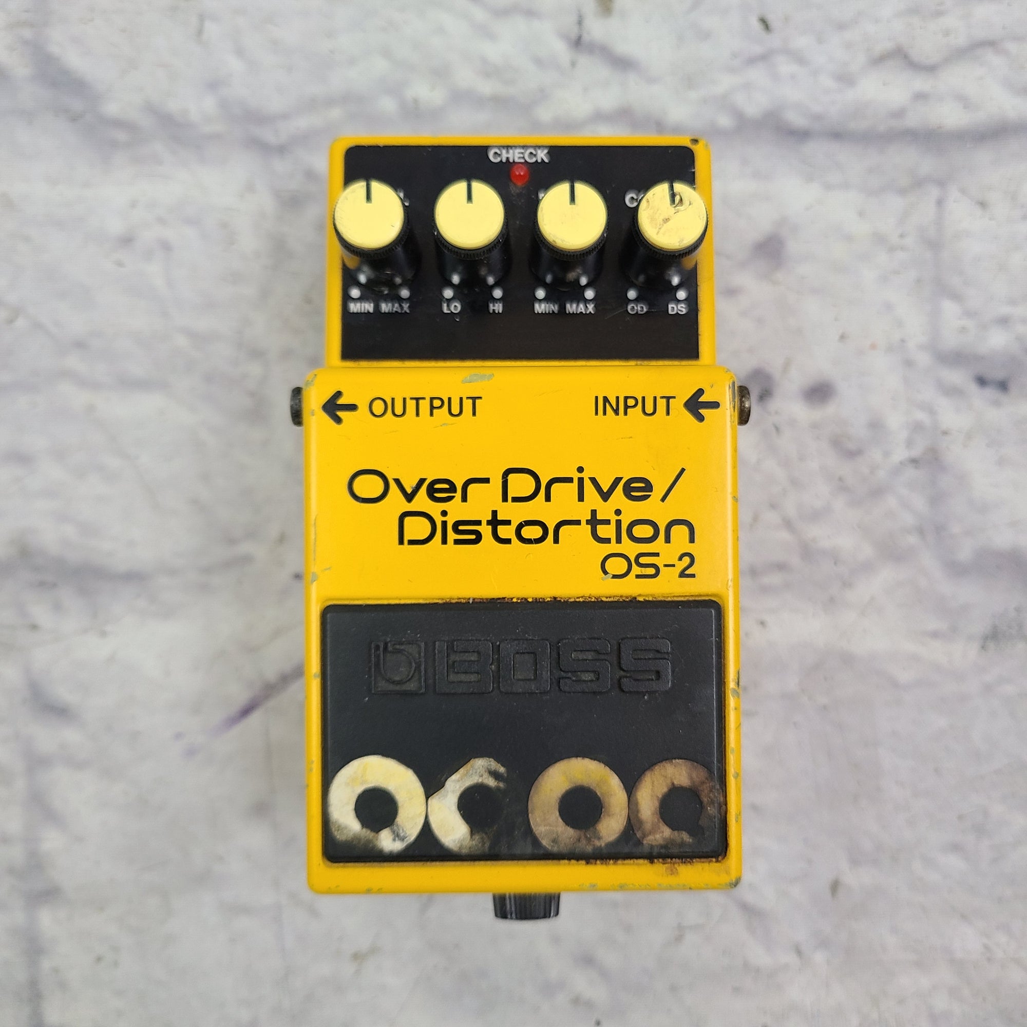 Boss OverDrive / Distortion OS-2 pedal - Evolution Music