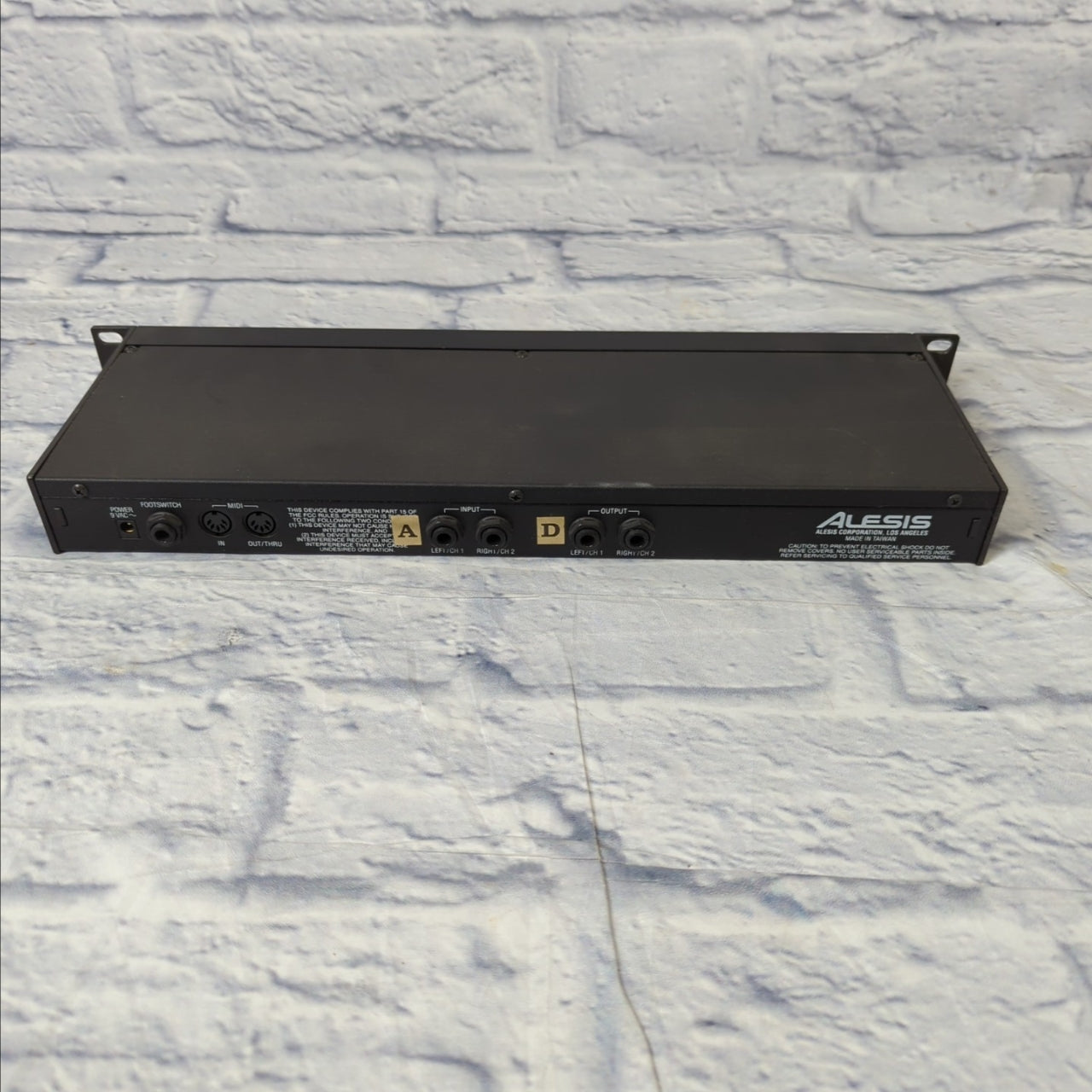 Alesis MidiVerb4 Rack Reverb Effects Unit