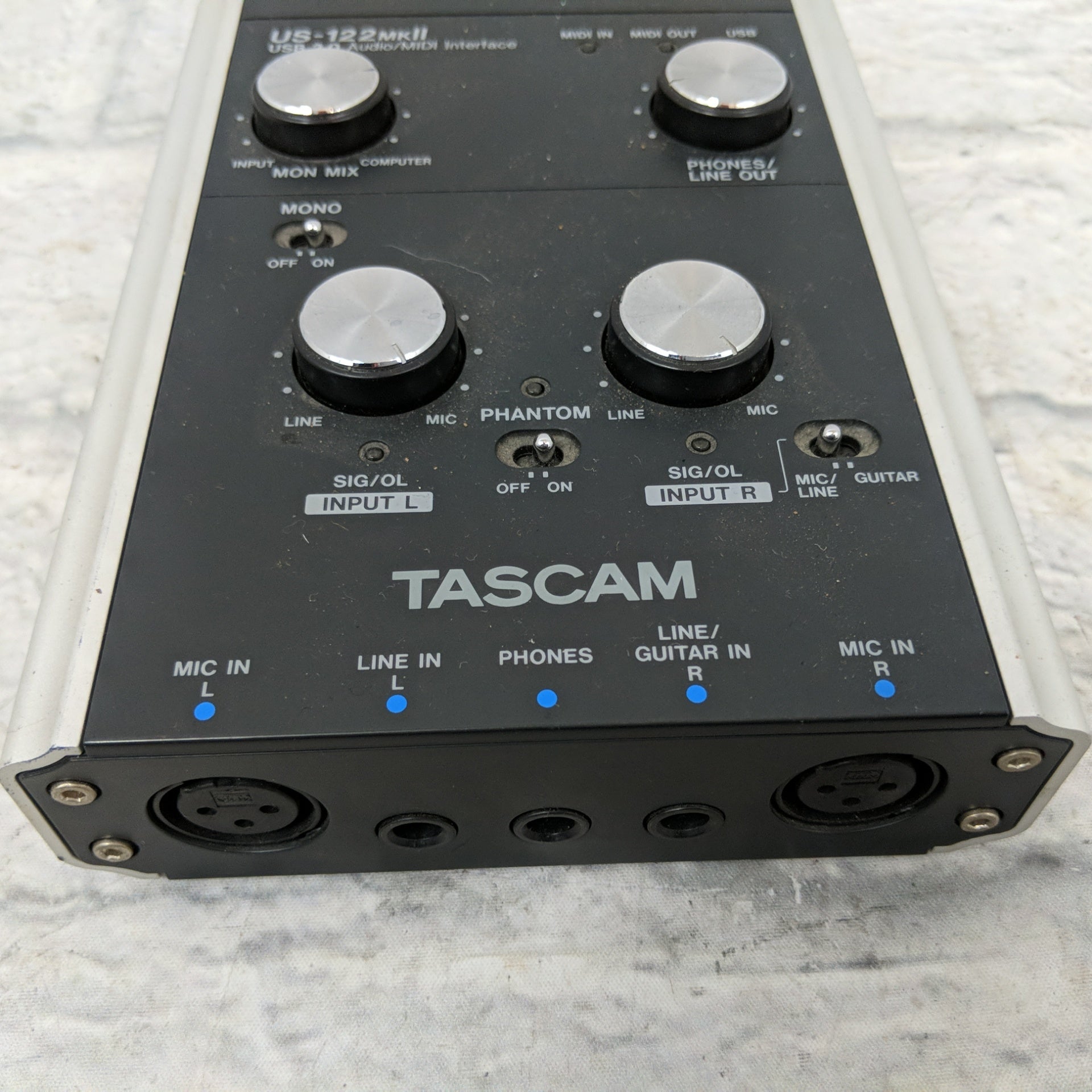 新品　TASCAM US-122MKII US-122MKII | Bus-powered USB 2.0 audio interface | TASCAM