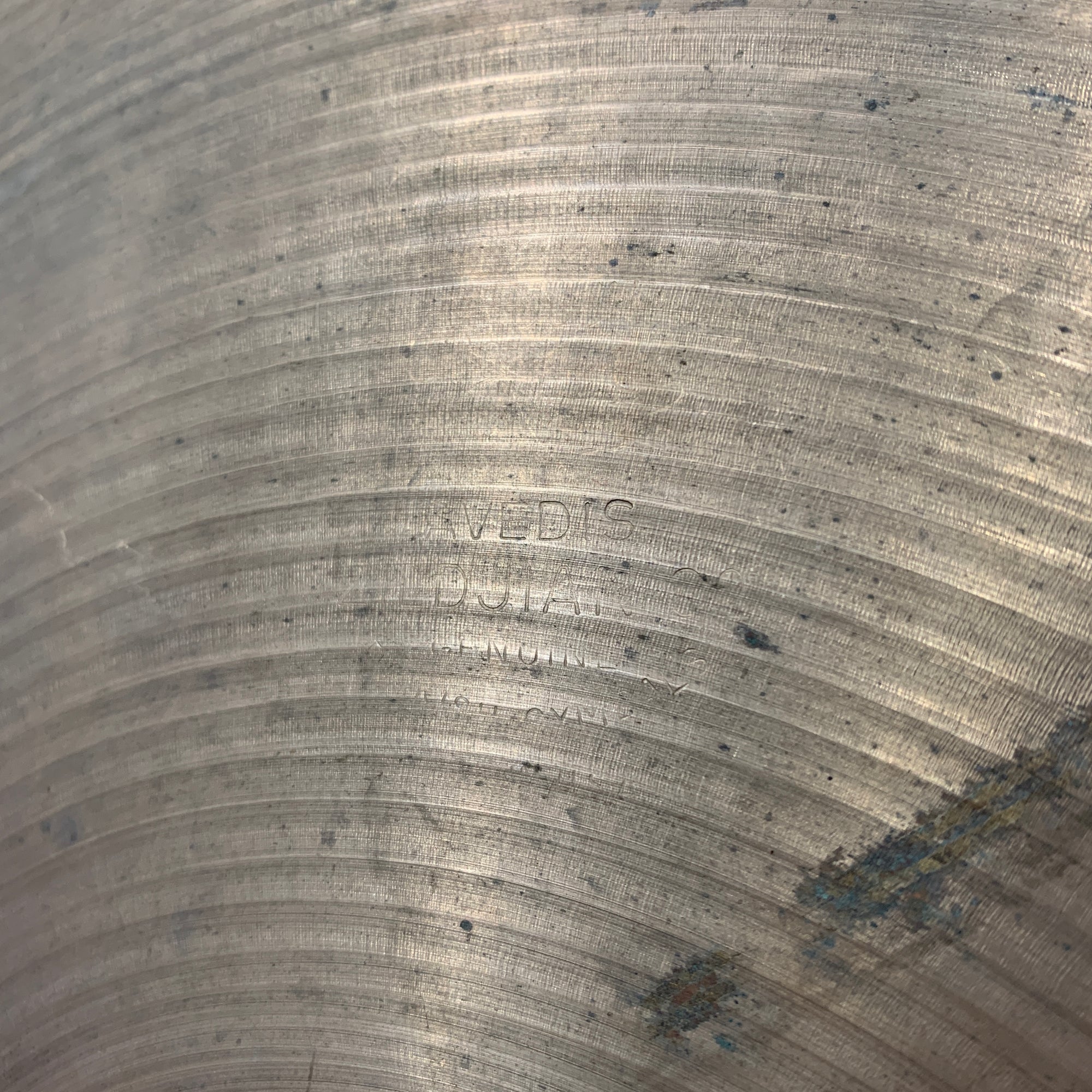 Zildjian 60s Top 70s Bottom Thin Stamp 14" Hi Hat Pair