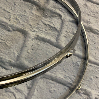 5-Lug 16" Metal Drum Hoop Pair Chrome