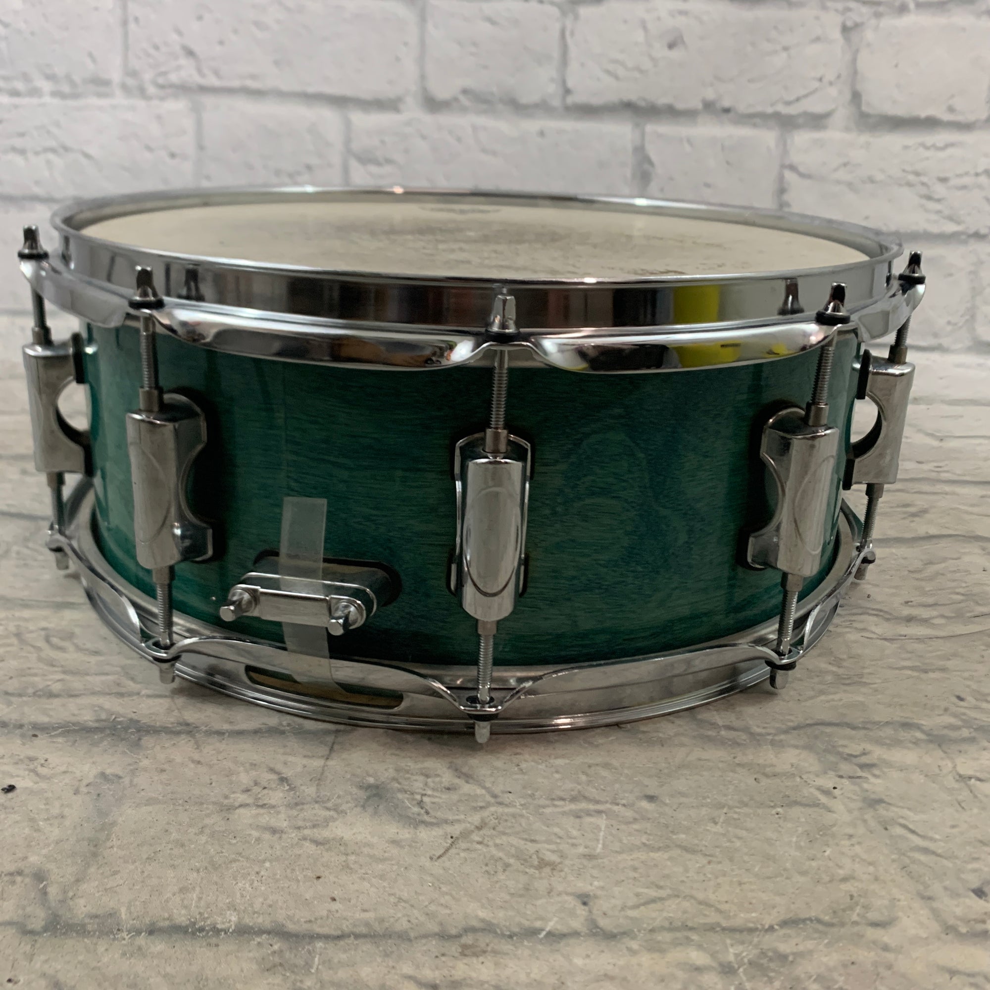 Taye 5" x 14" Snare - Transparent Teal