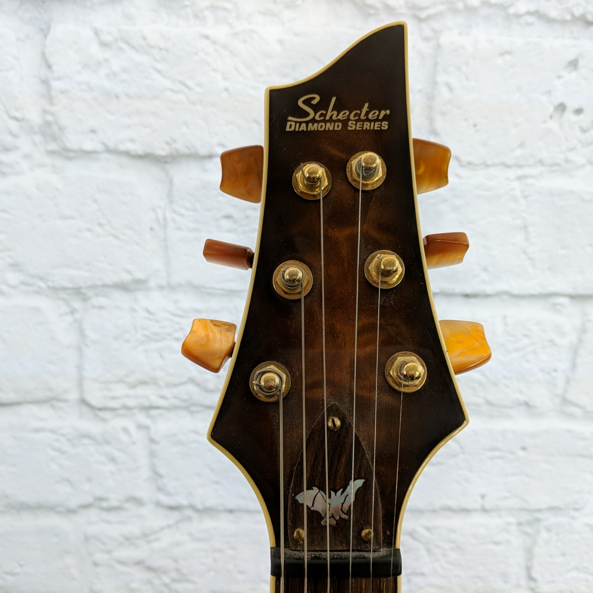Schecter Diamond Series Semi Hollow Tobacco Burst Guitar