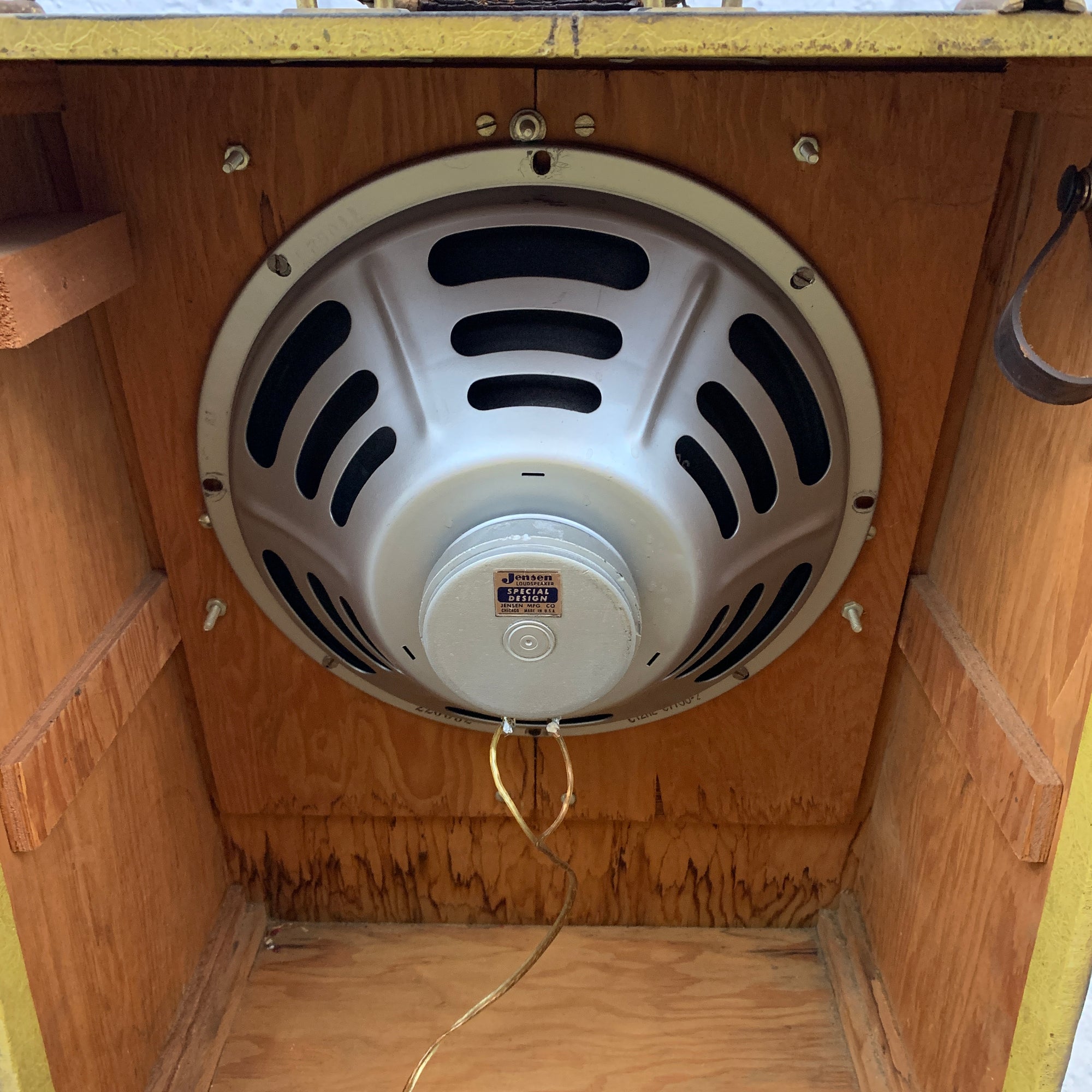 Vintage Jensen C12RL 12" 25-Watt Guitar Speaker in Suitcase-Style Cabinet