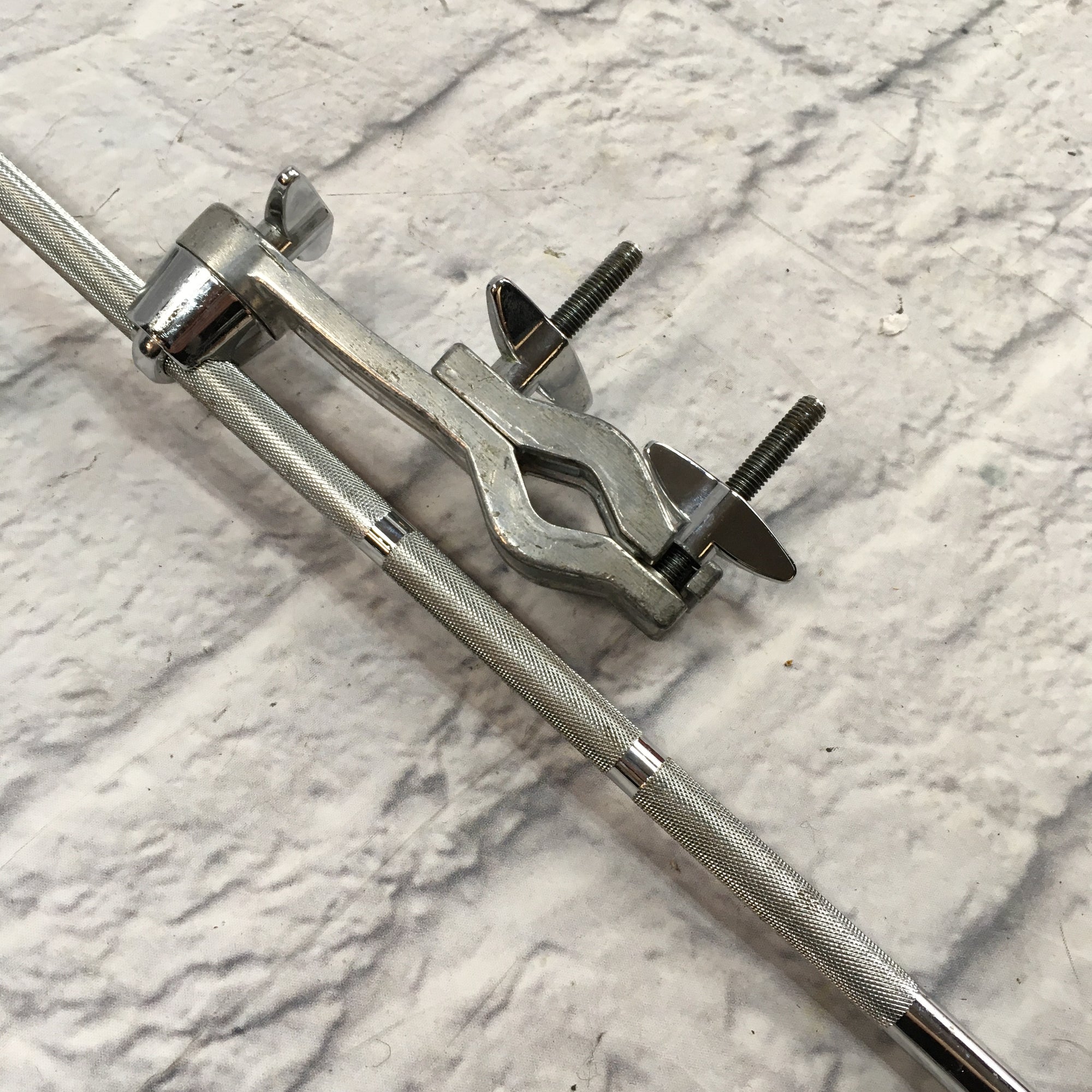 Percussion Clamp with Cymbal Arm