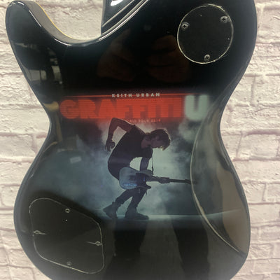 Keith Urban Graffiti U 2019 Electric Guitar Signed