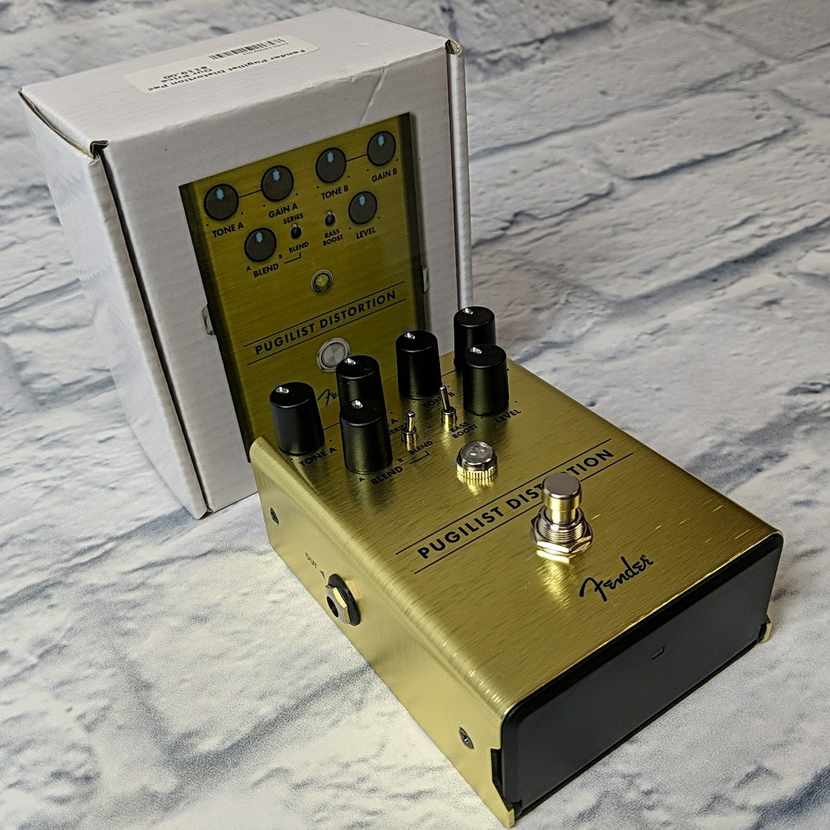 Fender PUGILIST DISTORTION ギターエフェクター レビュー】Fenderの歪みエフェクター「PUGILIST DISTORTION」を