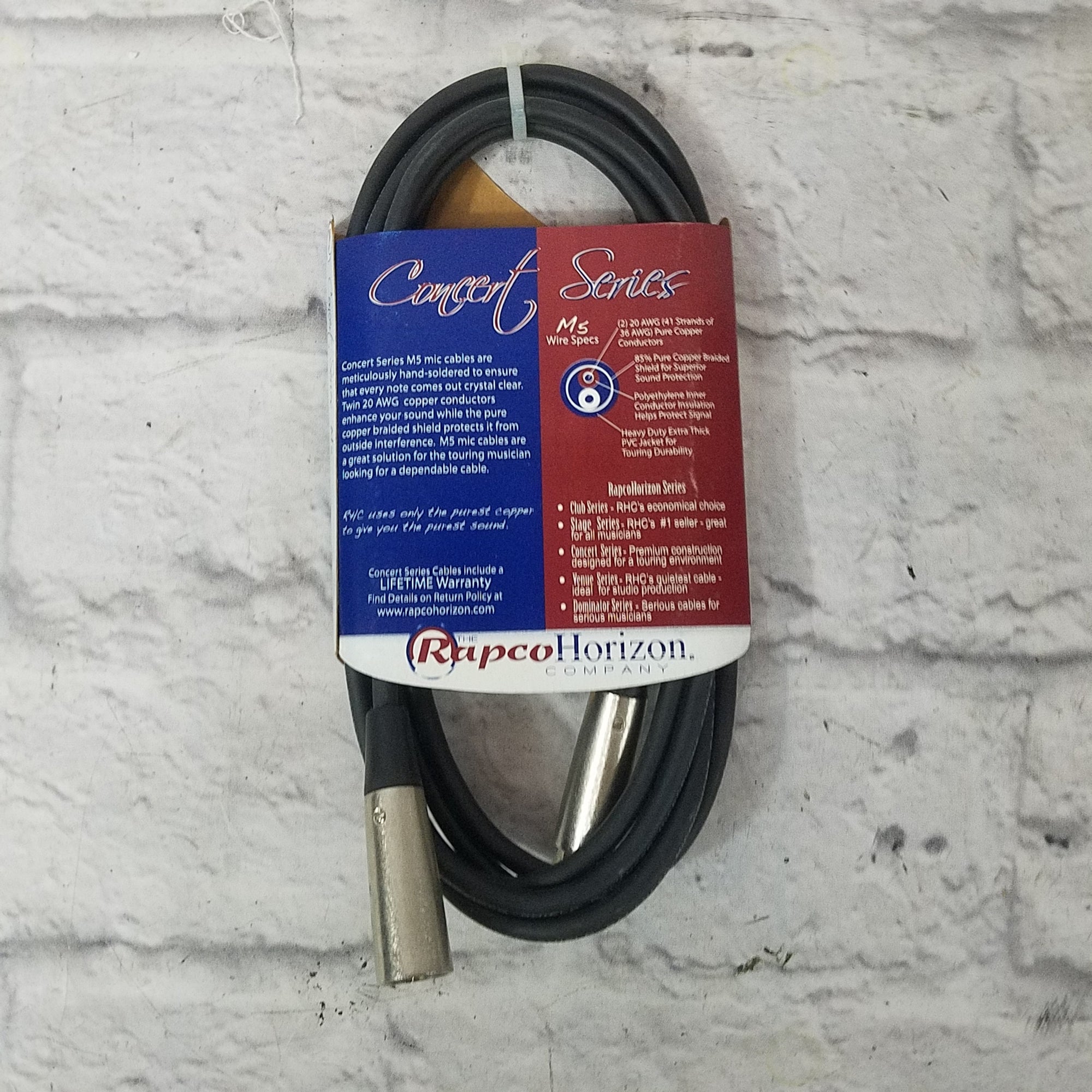 Rapco Horizon M5-10 10ft XLR