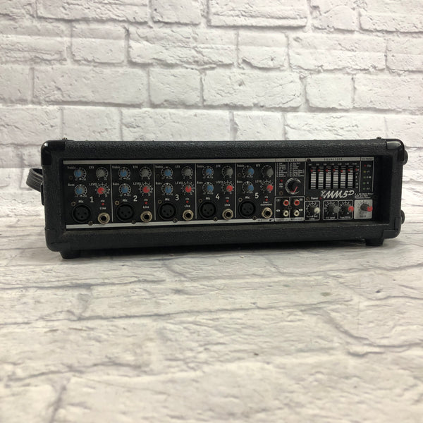 Yorkville MM5D 5 Channel Powered Mixer Head Evolution Music
