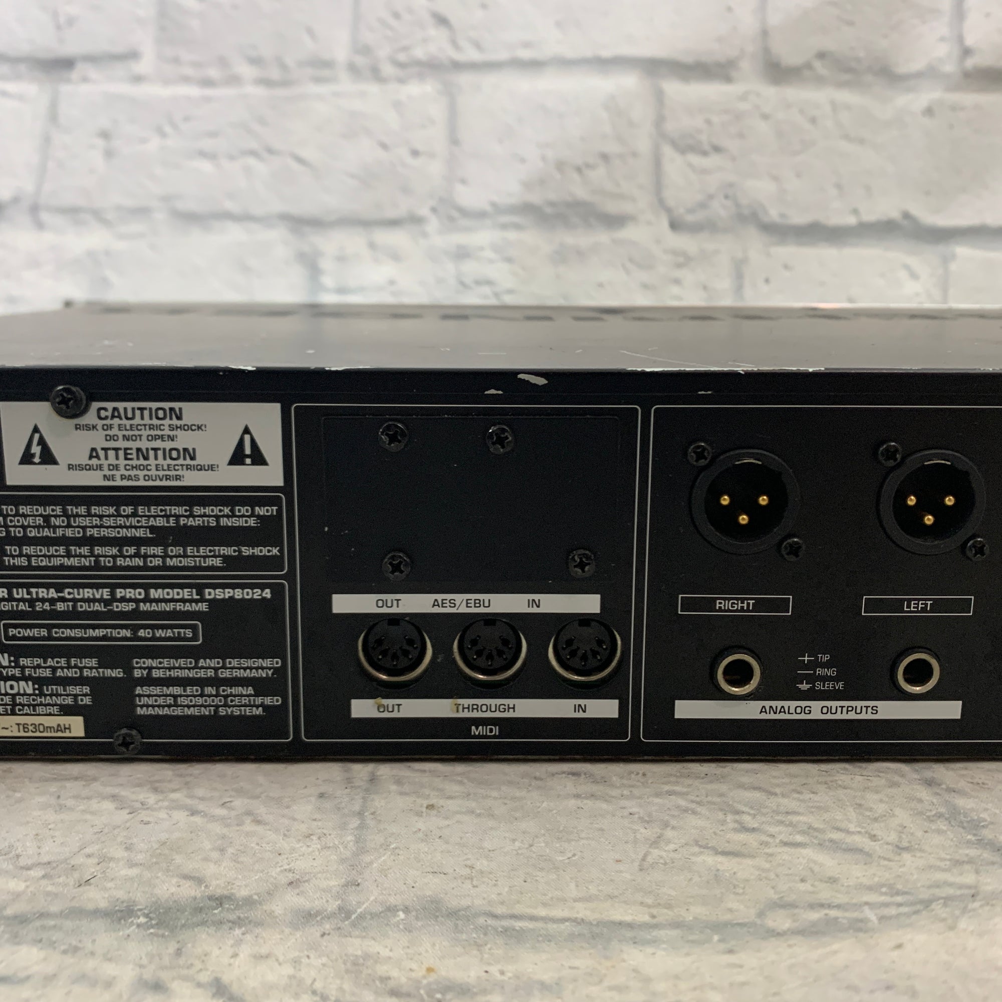 Behringer Ultra-Curve Pro Digital Dual-DSP Model 8024