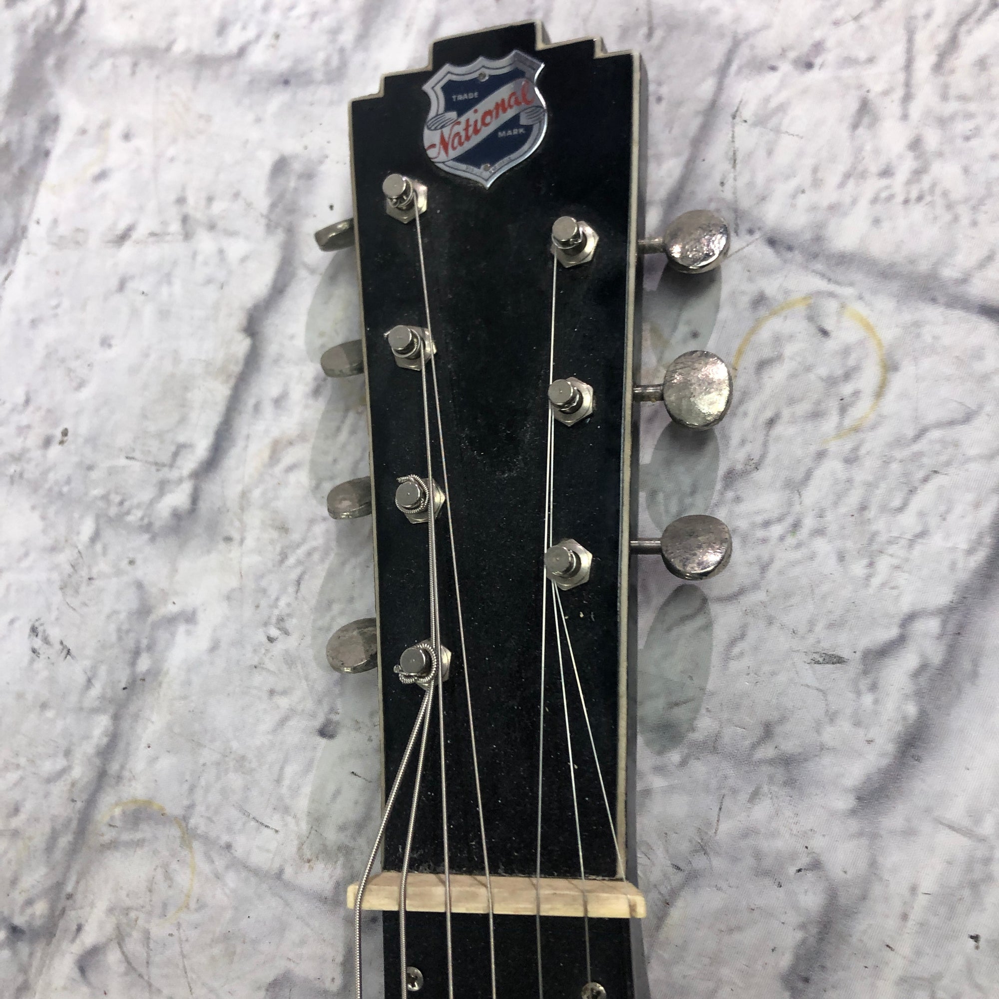 National New Yorker 7-String Lap Steel Guitar Early 1940s