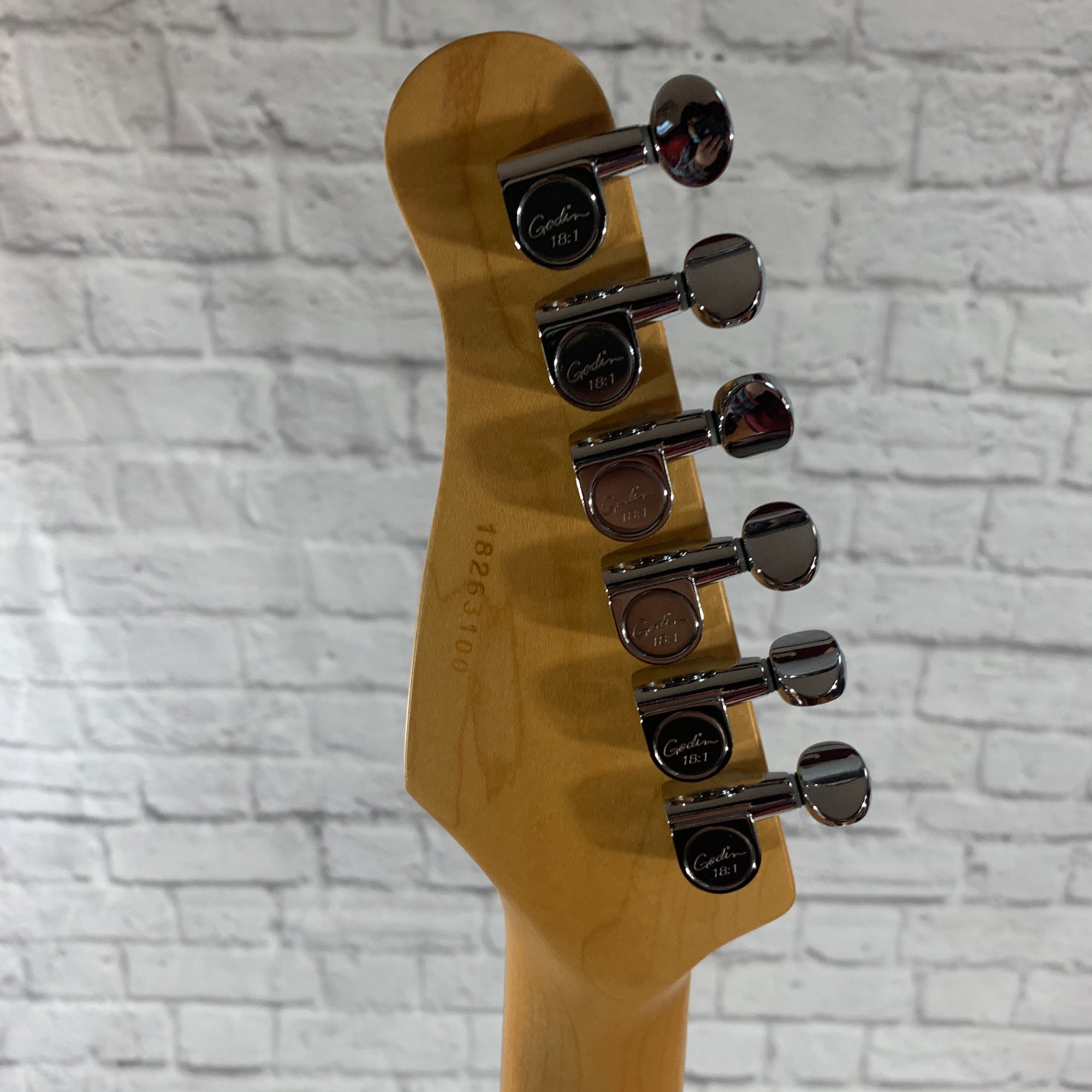 Godin Session HSS Electric Guitar Vintage Burst with Soft Case