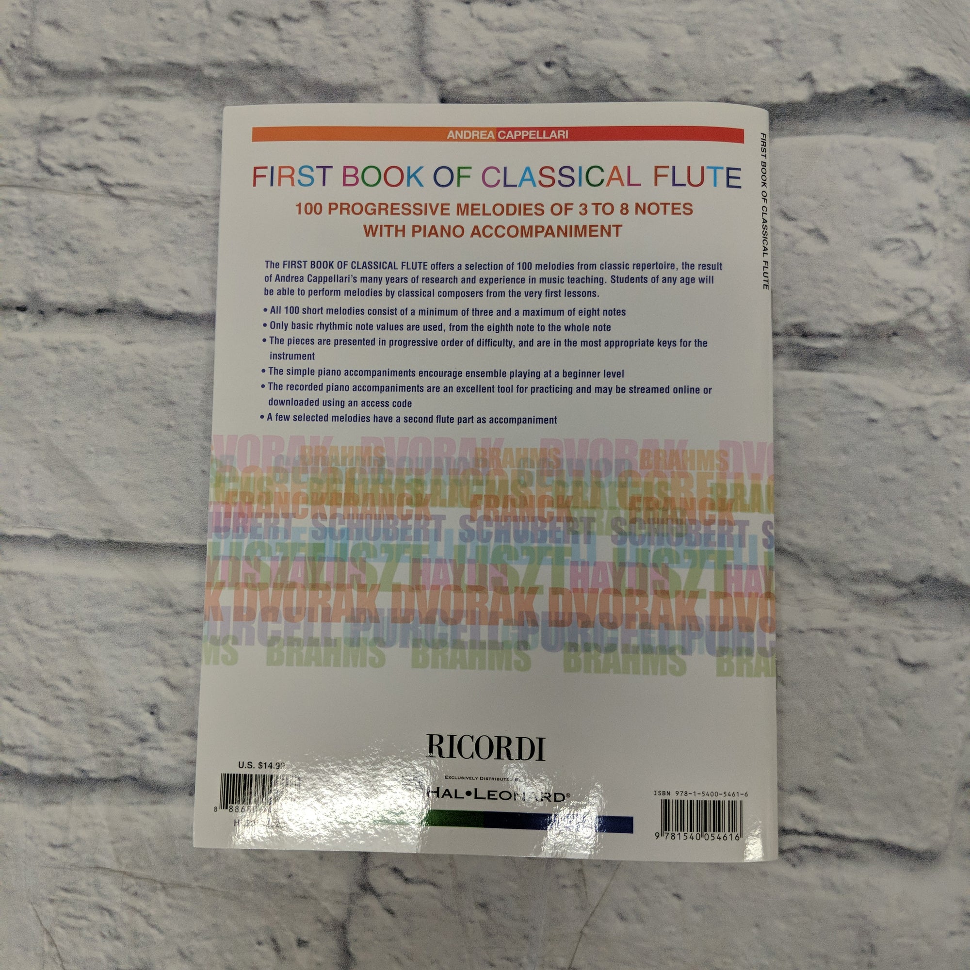 First Book Of Classical Flute (various) Book/online Audio