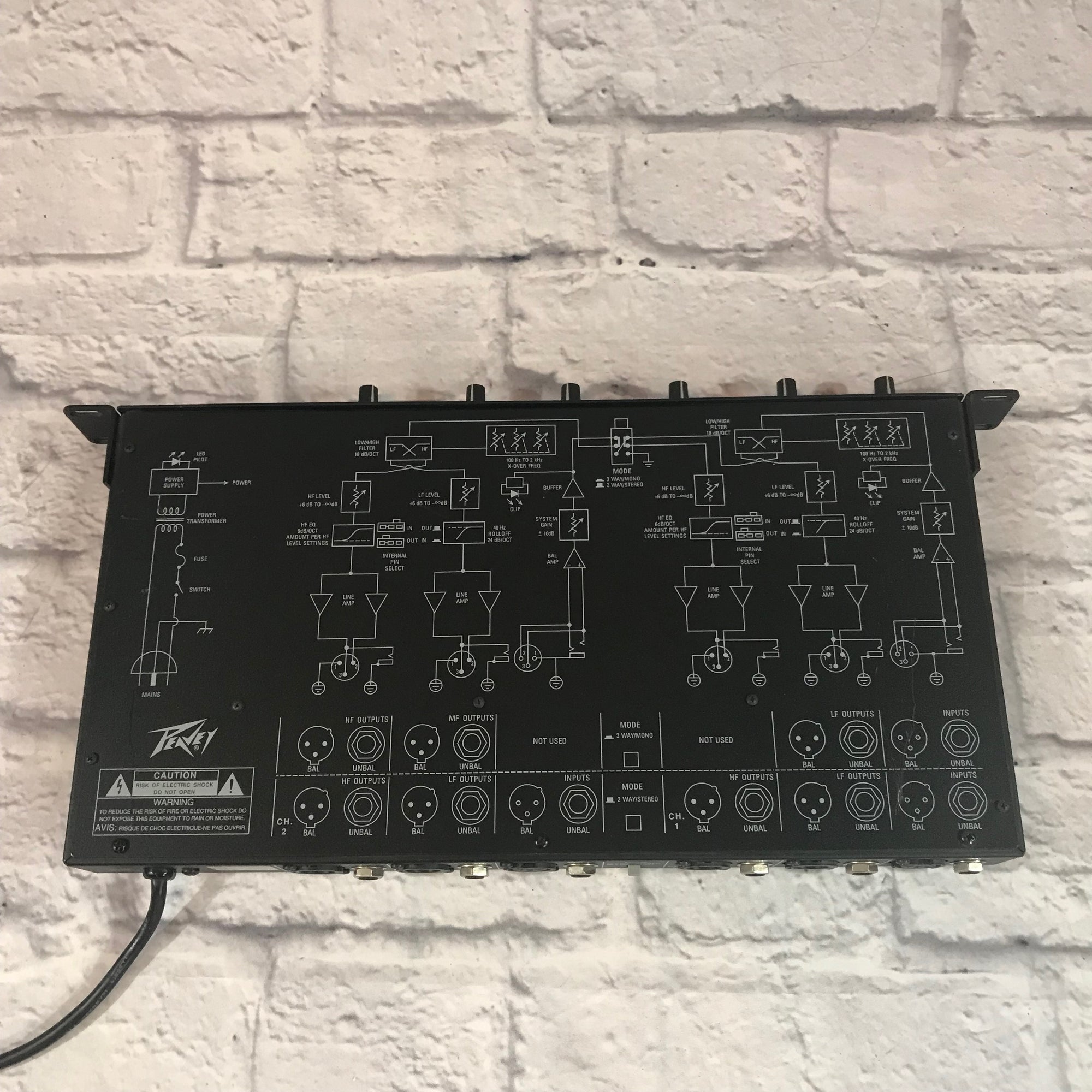 Peavey VSX Electric Stereo Crossover