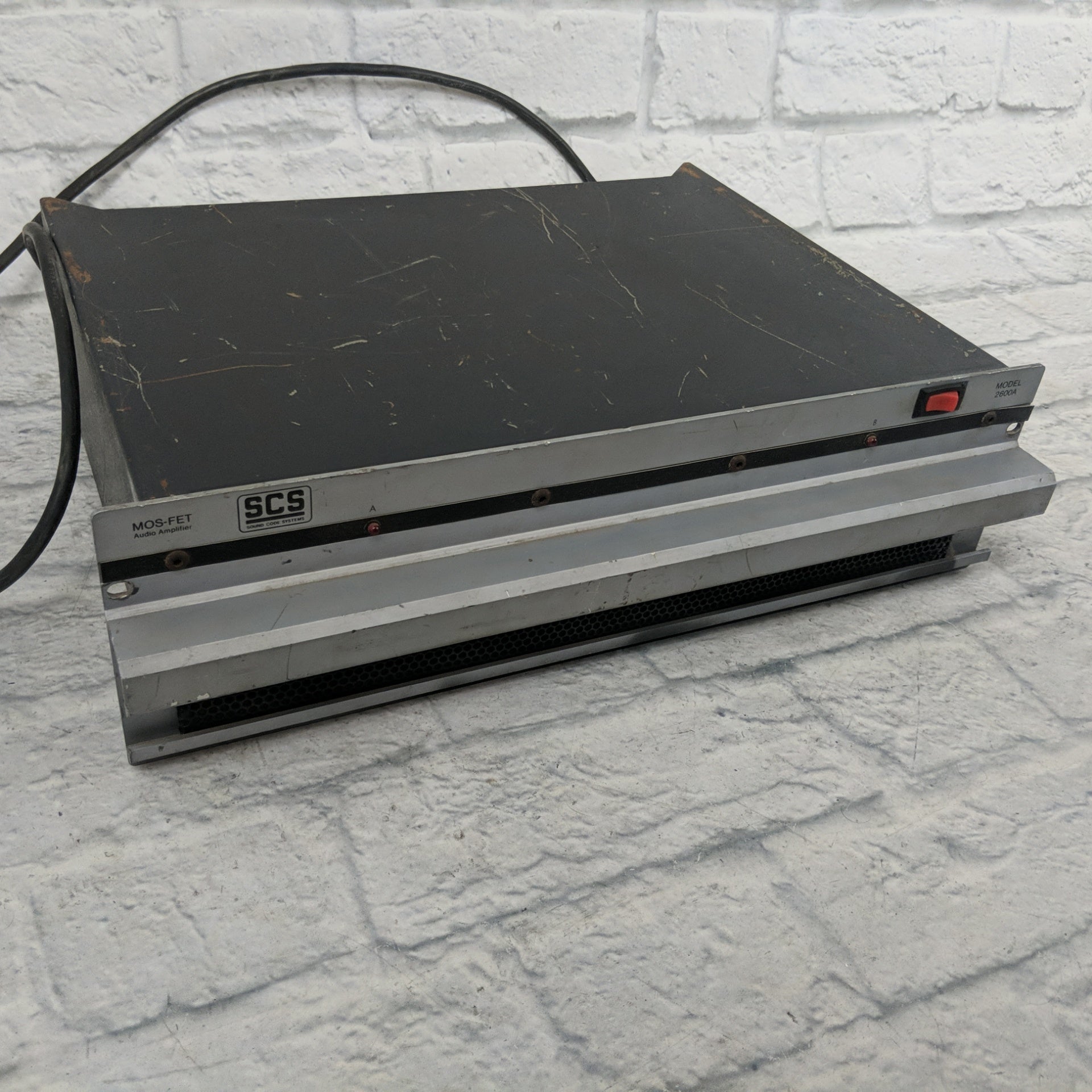 SCS 2600A Mos-Fet Audio Amplifier