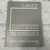 Liszt: Piano Works - Free Arrangements XII URTEXT Sheet Music Book