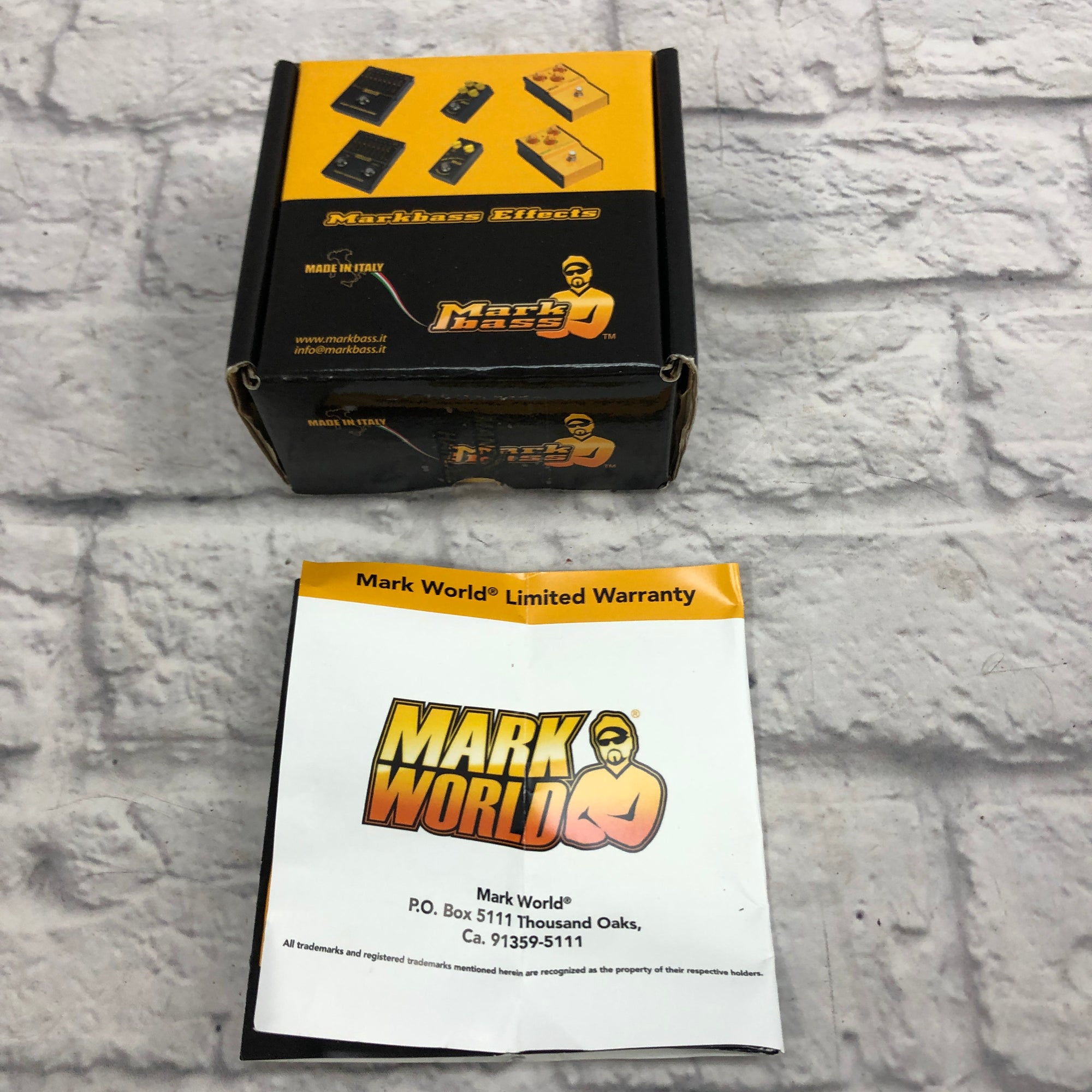 MarkBass MB7 Boost Bass Effects Pedal