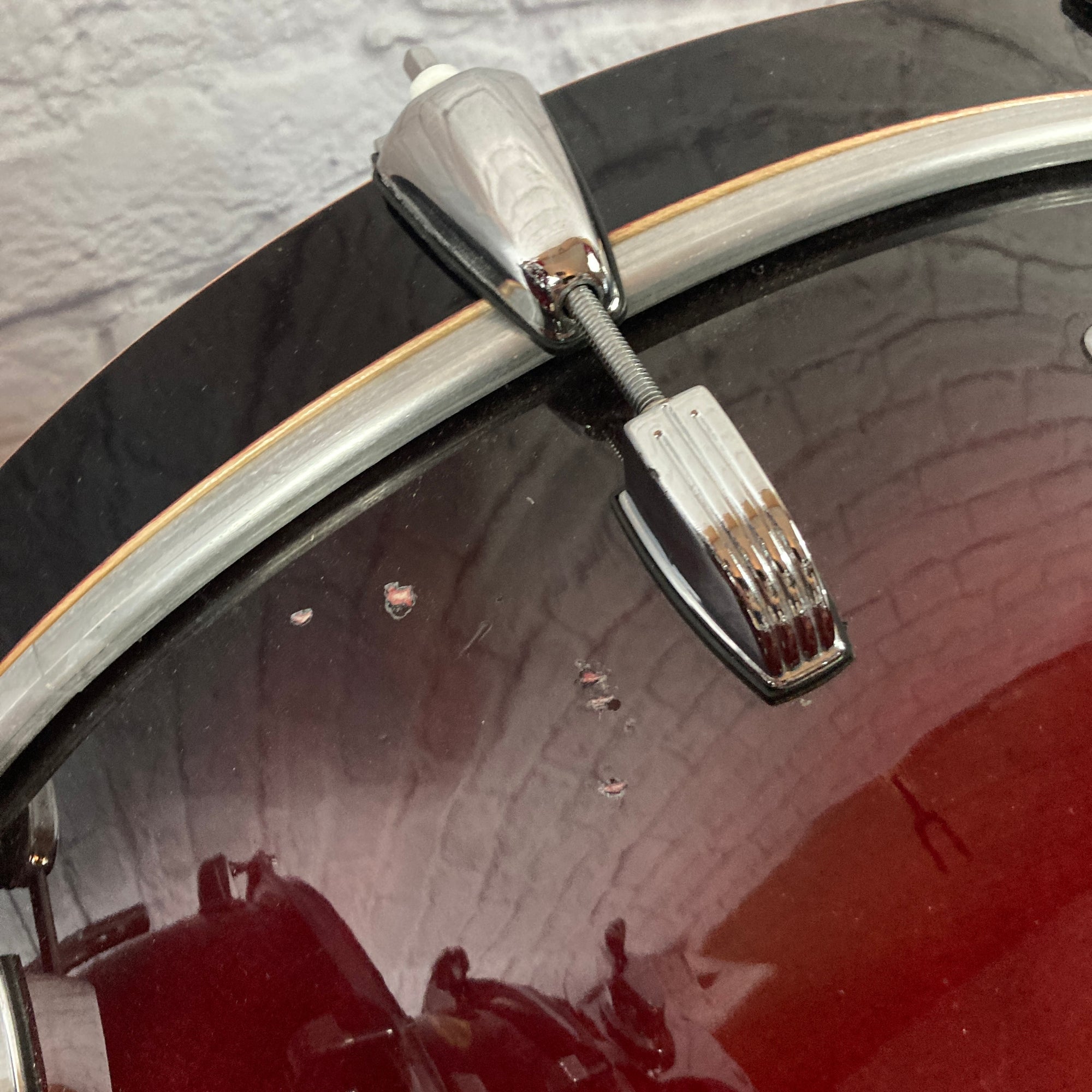 Ludwig Accent CS Custom Wine Red 5 Piece Drum Kit