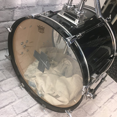 Pearl Export Series Slade 4pc Drum Kit Black 22 16 13 12