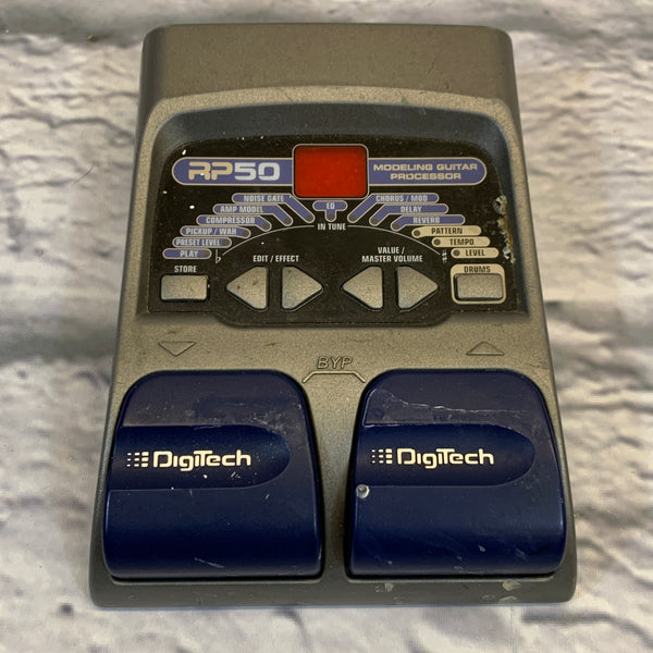 Digitect Rp50 Digitech RP50 Modeling Guitar Processor - Evolution Music