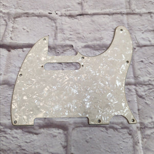 Unknown 8 Hole Pearloid Telecaster Pickguard
