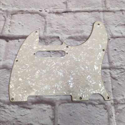 Unknown 8 Hole Pearloid Telecaster Pickguard