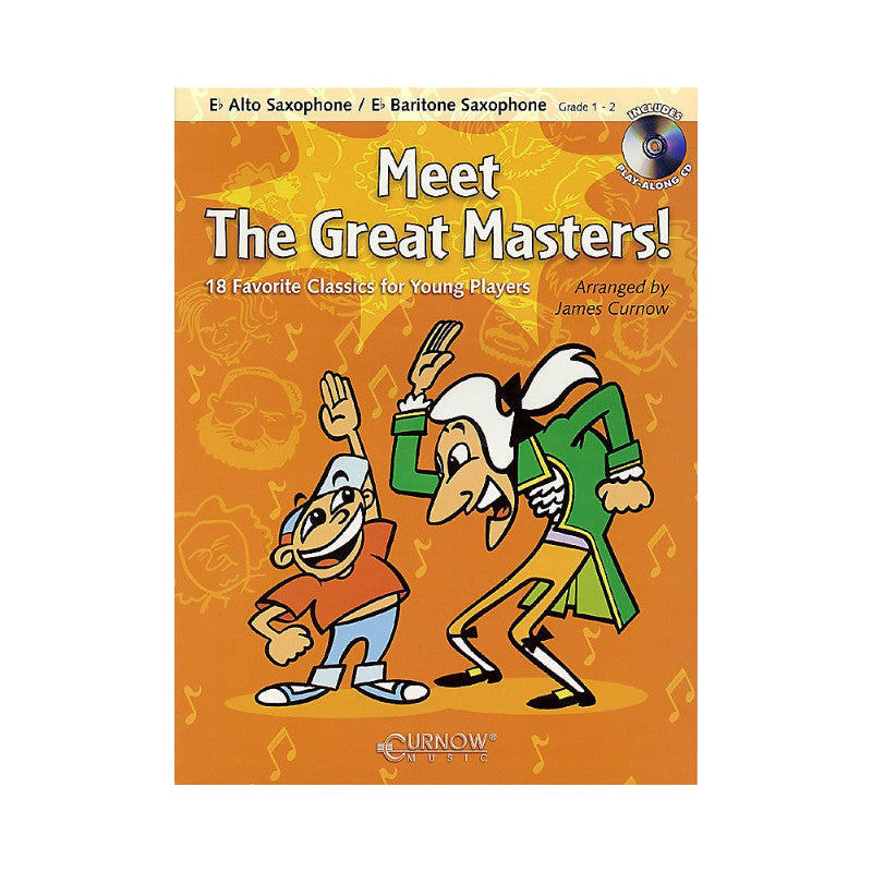Hal Leonard Meet the Great Masters! (Alto Sax, Bari Sax)