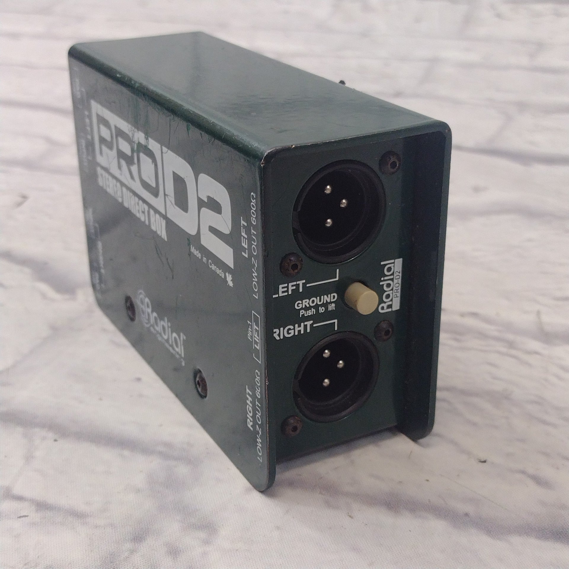 Radial Pro D2 Stereo Direct Box DI Box