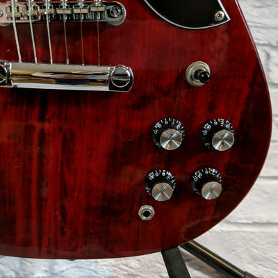 Stadium WD-420 Electric Guitar Cherry Red