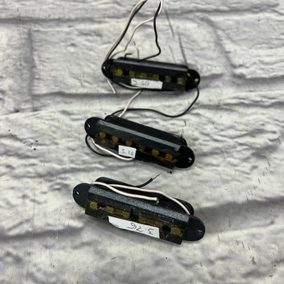 Unknown Stratocaster Pickup Set - 3.75k, 3.66k, 3.26k