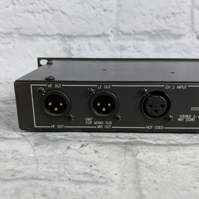 Rane AC22B Active Crossover With Balanced XLR Ins and Outs