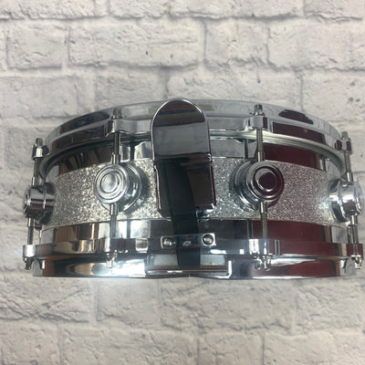 DW Edge Broken Glass Snare Drum 14 All Maple Shell