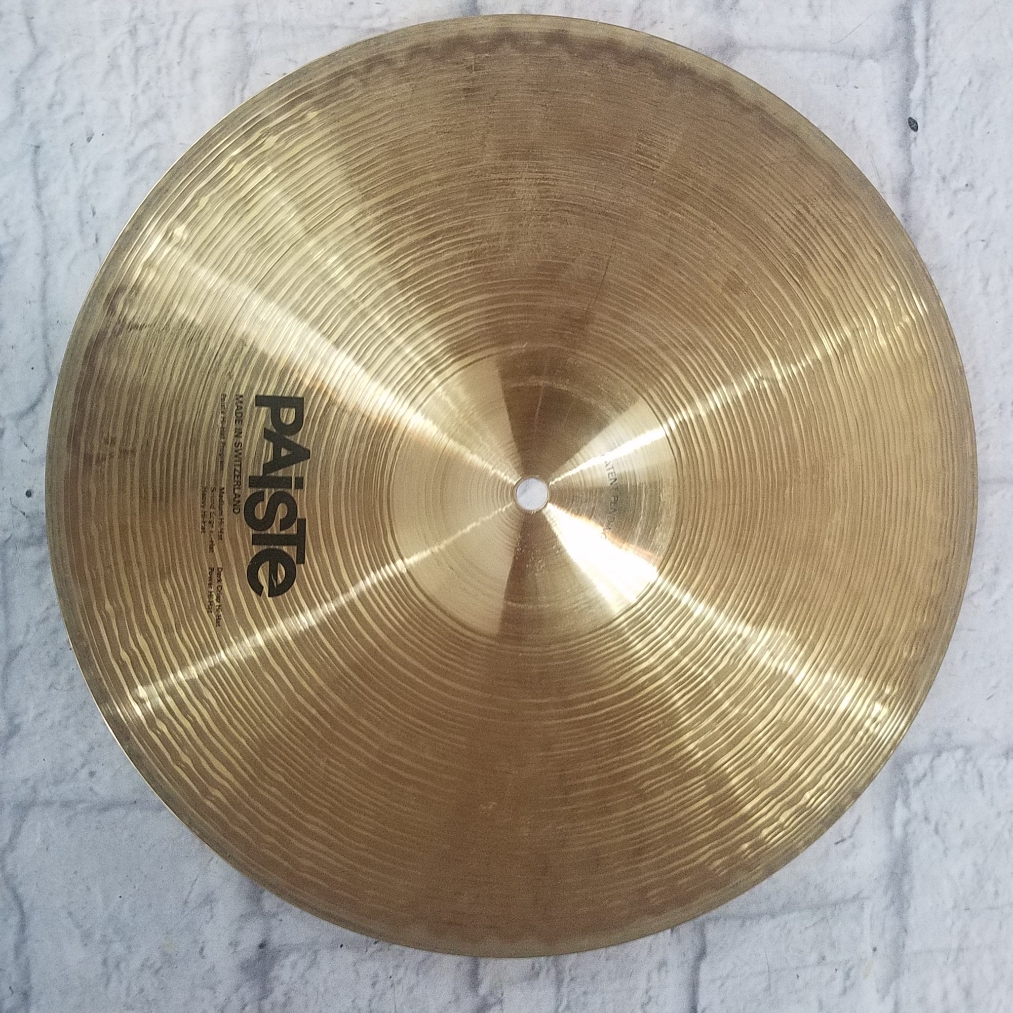 Paiste 14" Dark Crisp Hi-Hat Cymbals