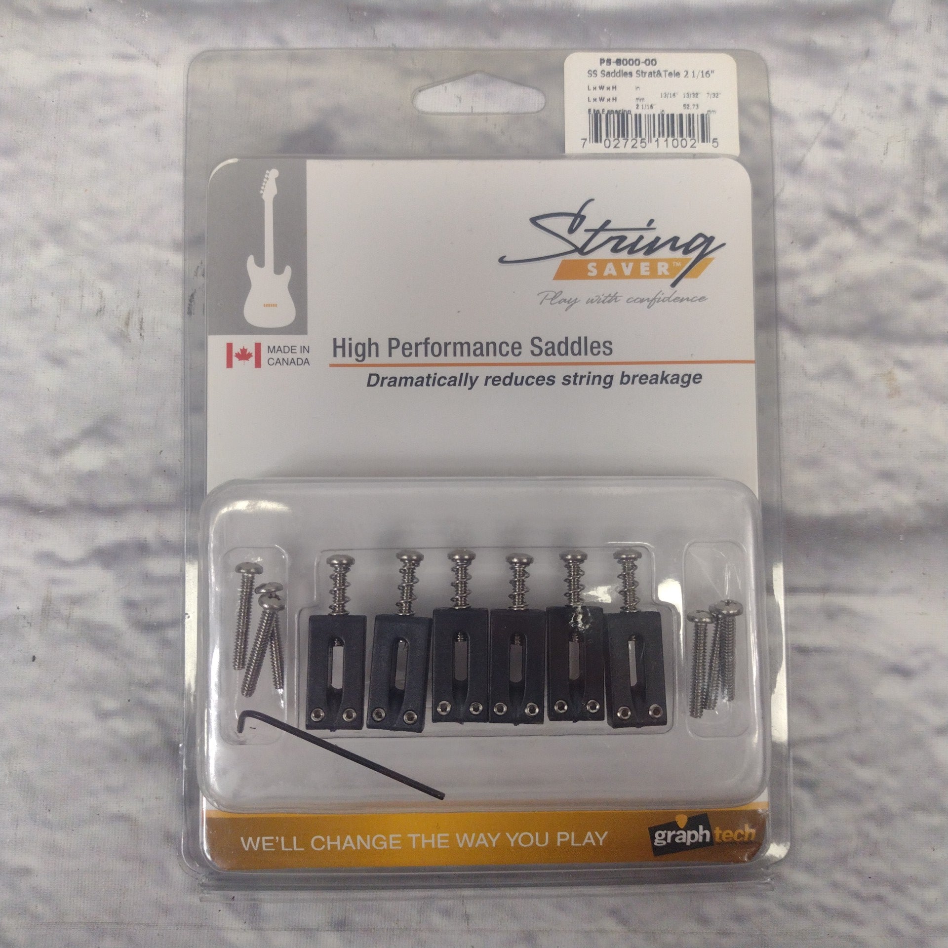 Graphtech String Saver Original Strat/Tele Saddles
