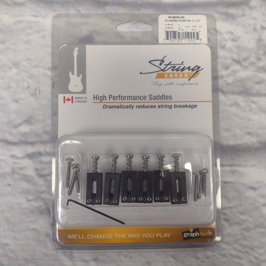 Graphtech String Saver Original Strat/Tele Saddles