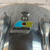 Ludwig Blue and Olive Badge Marching Snare Shell Project
