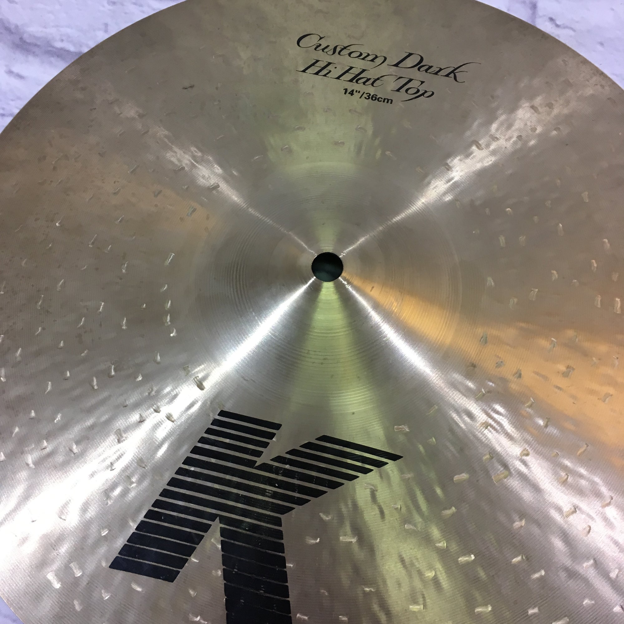 Zildjian 14in K Custom Dark Hi Hat Cymbal Pair