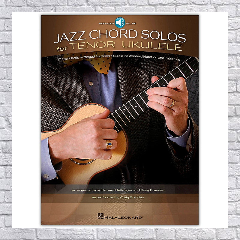 Hal Leonard Jazz Chord Solos For Tenor Ukulele - 10 Standards Arranged For Tenor Ukulele Book/CD