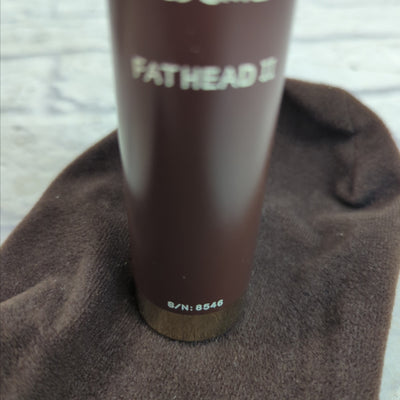 Cascade Fat Head II SP Ribbon Microphones Stereo Pair w/ Case