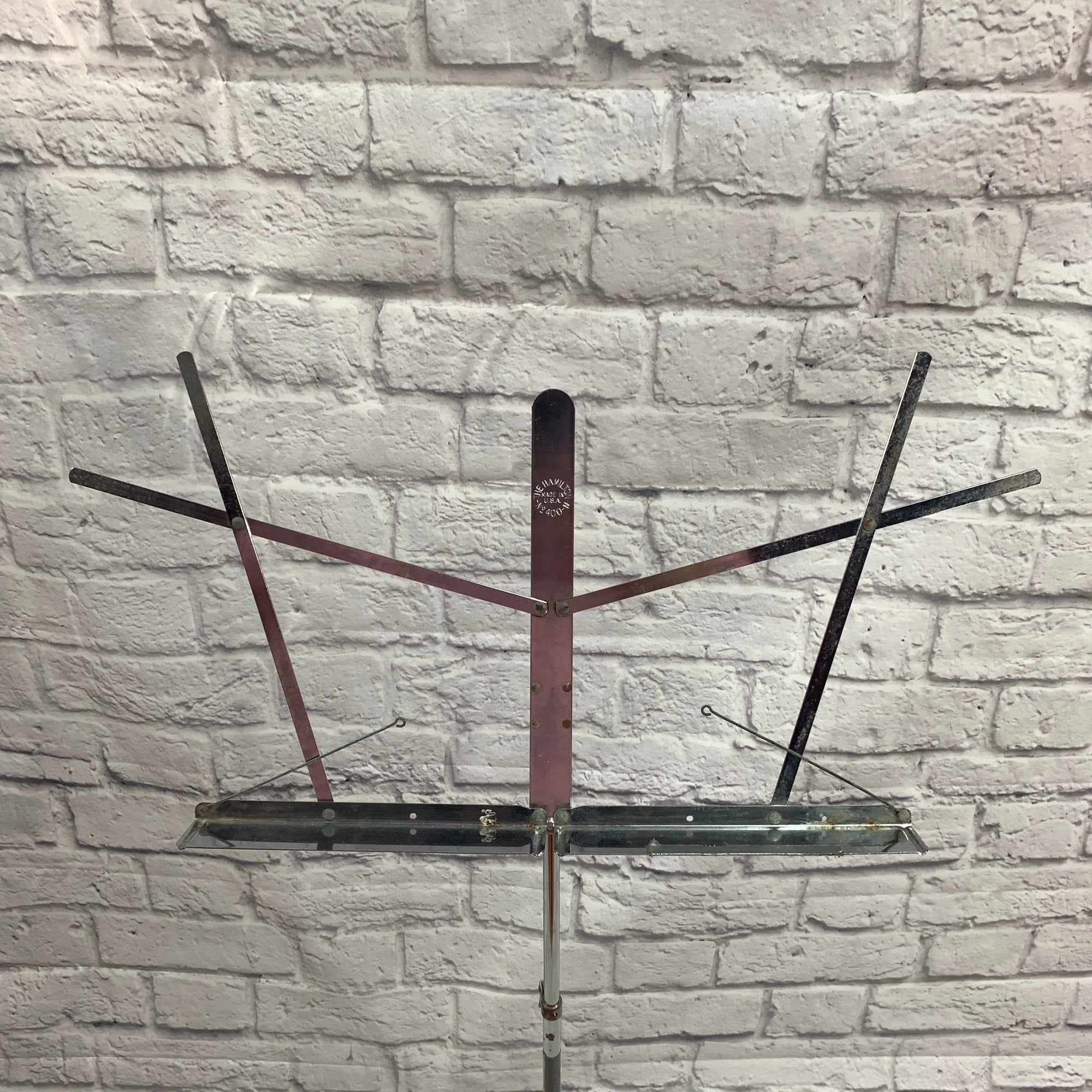 Hamilton Chrome Wire Music Stand