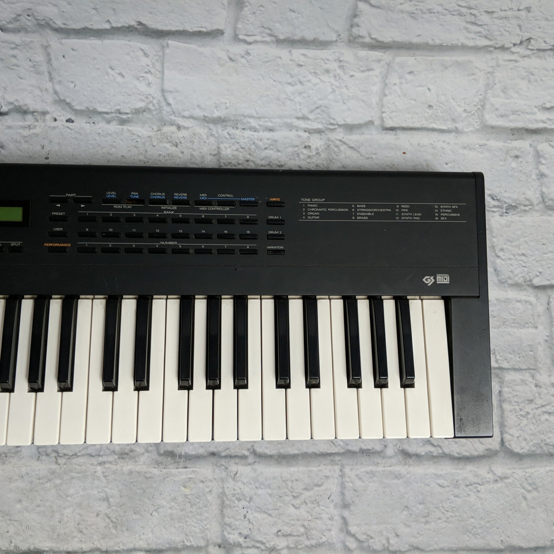 Roland JV30 Keyboard 61 Keyboard For Parts