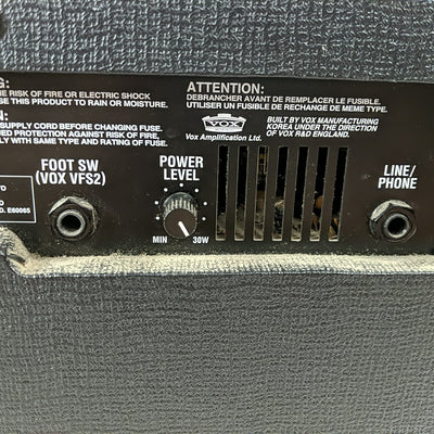 Vox Valvetronix Guitar Combo Amp