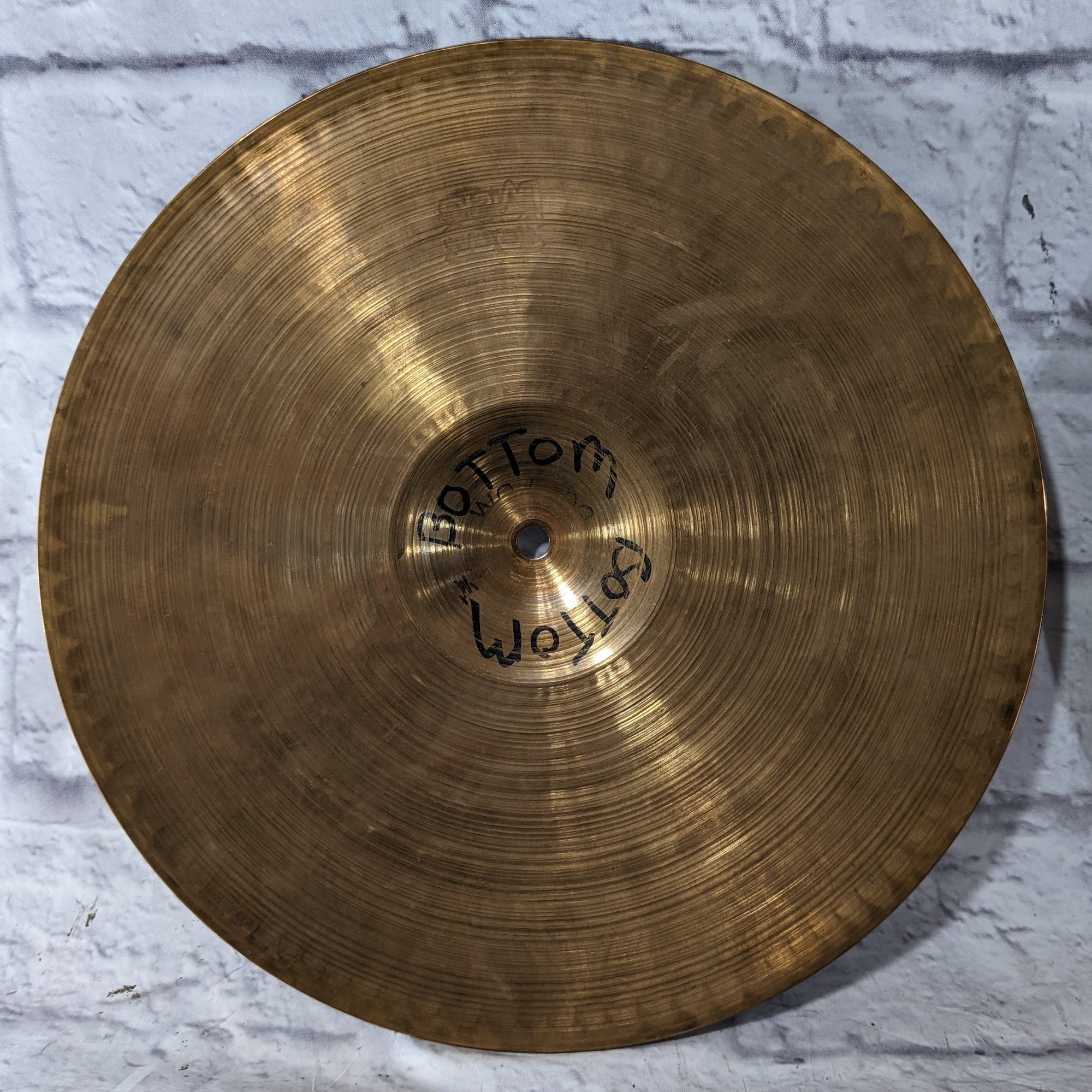 Vintage 1986 Paiste 2002 14 Hi Hat Cymbal Pair