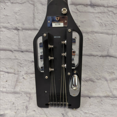 Traveler Ultralight Black Guitar Travel Guitar