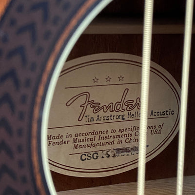 Fender Tim Armstrong Hellcat Acoustic/Electric