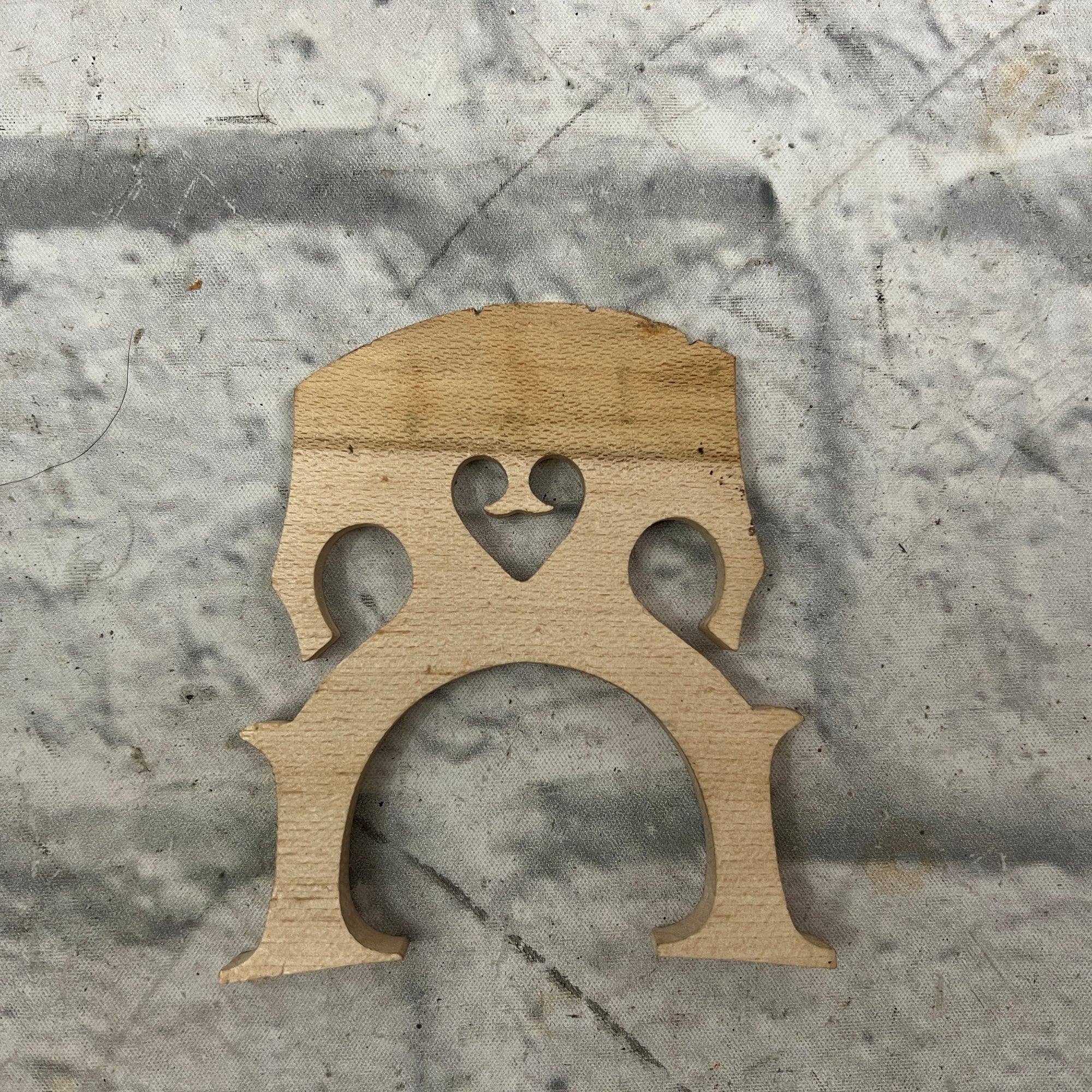 4/4 Scale Cello Bridge