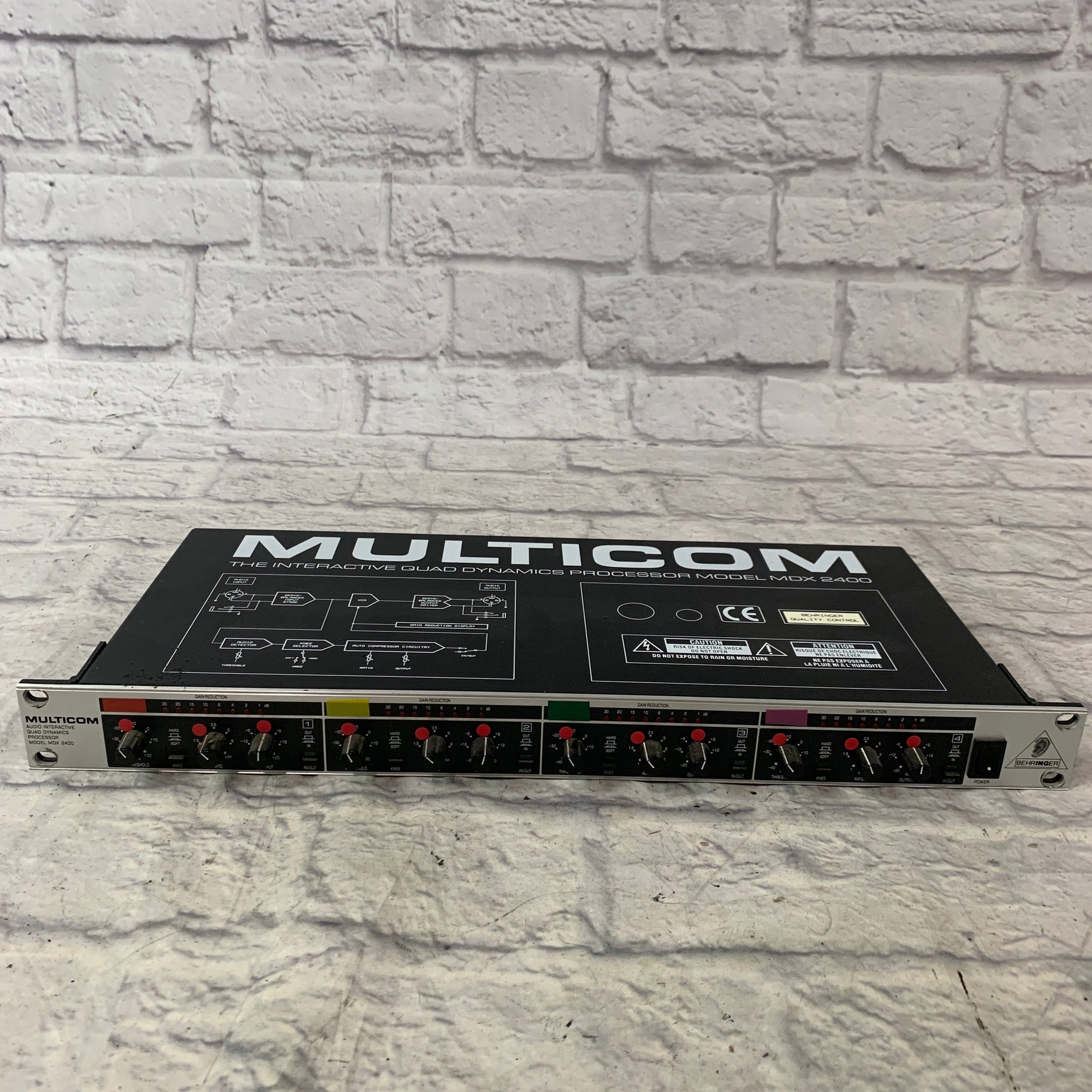 Behringer Multicom Pro-XL MDX4600 Dynamics Processor