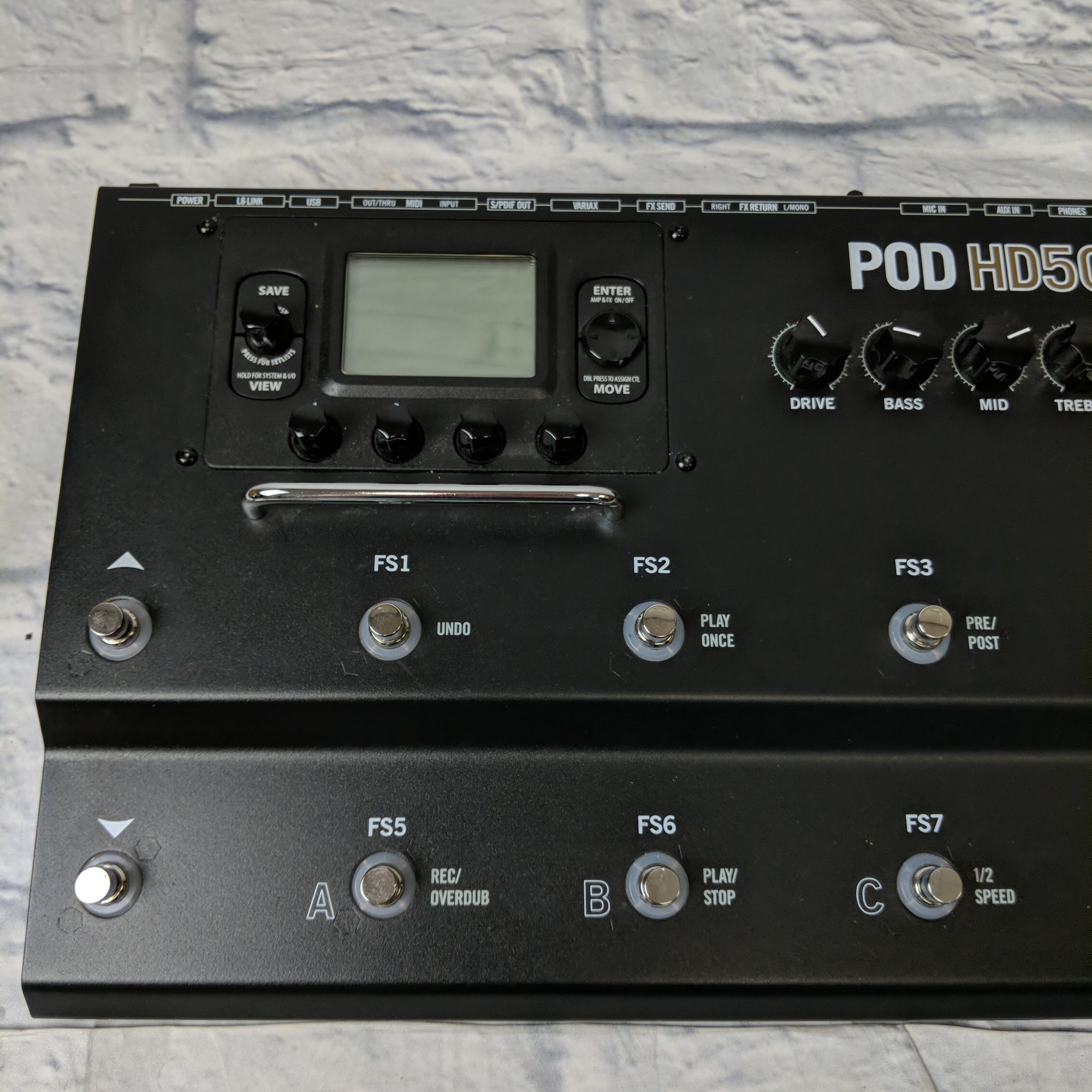Line 6 POD HD500X Effects Pedal Evolution Music
