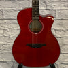 BC Rich BCR3TRD Acoustic Electric Red